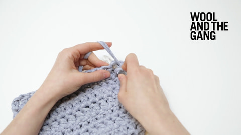 How to Crochet Slip Stitch - Step 1 