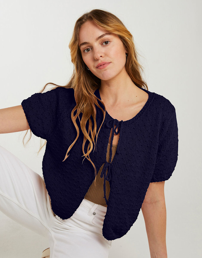 Primavera Cardigan Kit Blue