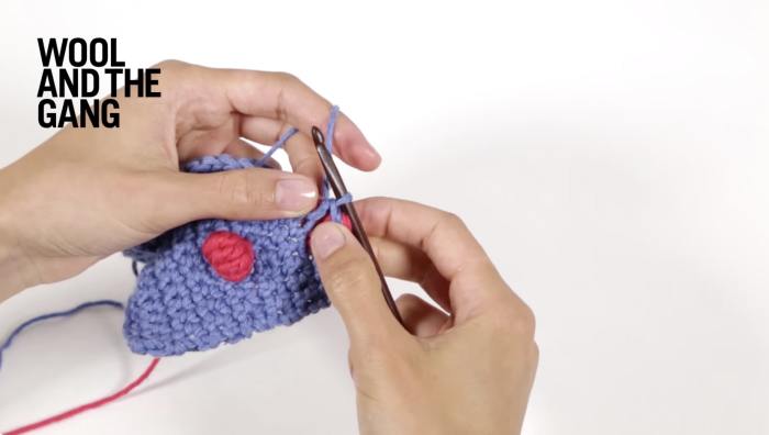 How To Crochet Treble Crochet Bobbles - Step 8