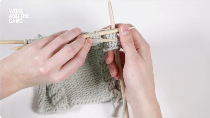 How To Knit Cables - Step 10