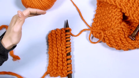 How To: Knit a Scarf - Step 9