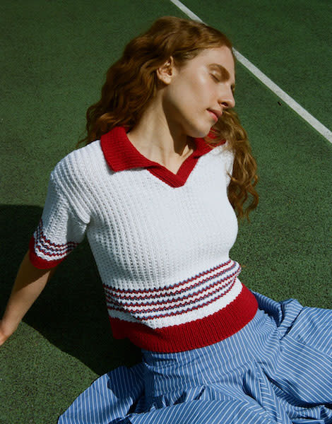 LP Tennis Collection - Editorial module Product (Venus Top)