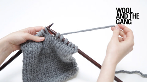 How to un-knit - Step 4