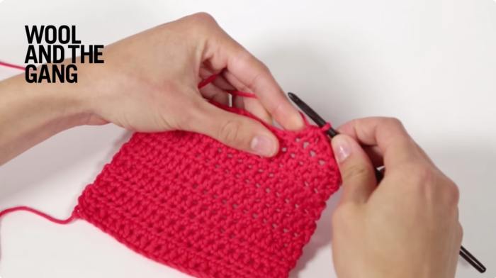 How to: Decrease in Half Double crochet - Step 5