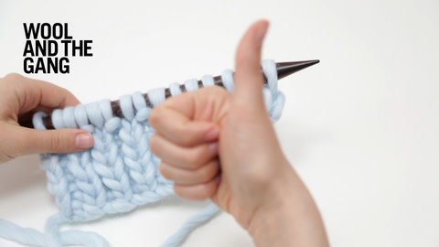 How to knit 1X1 rib stitch, Wool and the Gang Blog