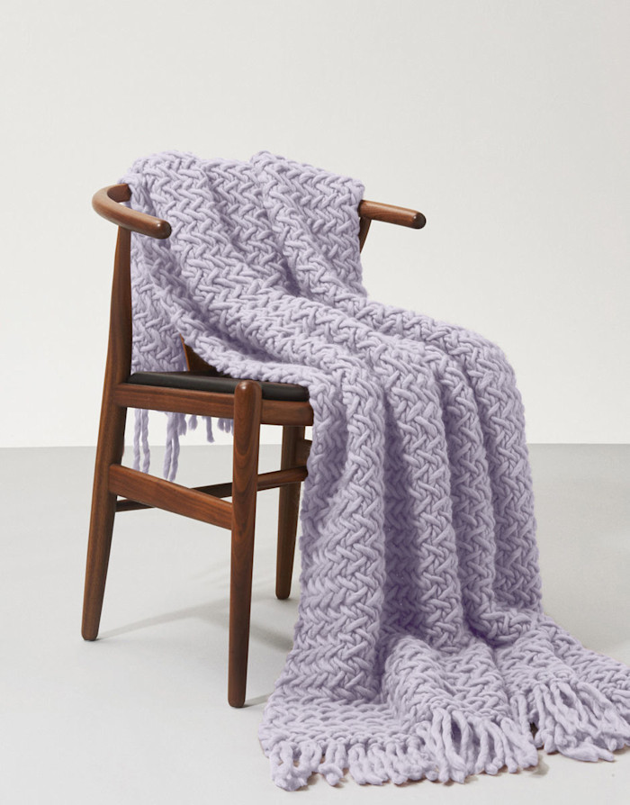 Koselig Blanket - Lilac