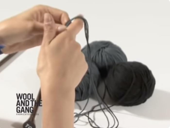 How To Knit With 2 Or 3 Strands Of Yarn - Step 1