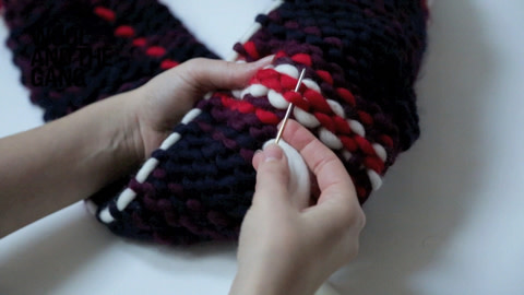 How To Knit A Tartan Scarf - Step 5