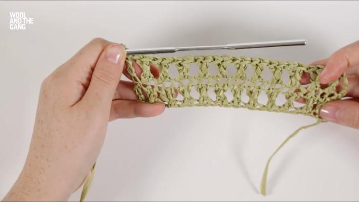 How To Crochet Twisted Treble Crochet - Step 10