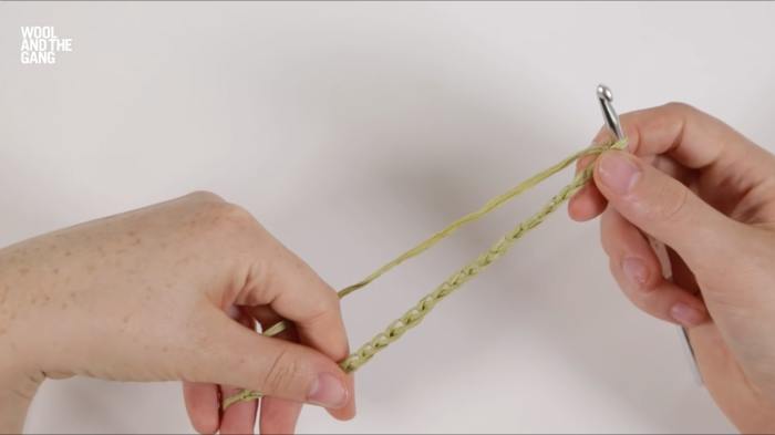 How To Crochet Twisted Treble Crochet - Step 1 