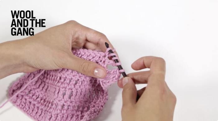How to crochet: A treble crochet decrease - Step 6
