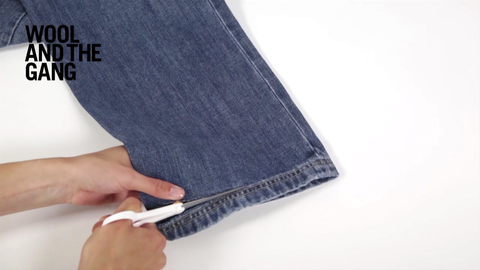 How To: Make Denim Yarn From Old Jeans - Step 3