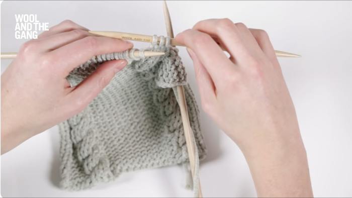 How To Knit Cables - Step 9
