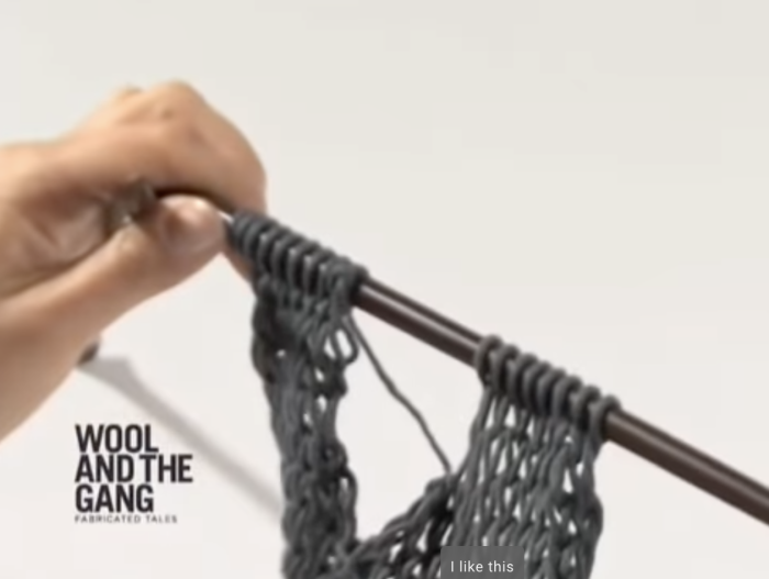 How to Knit: Knitting flat with circular needles 