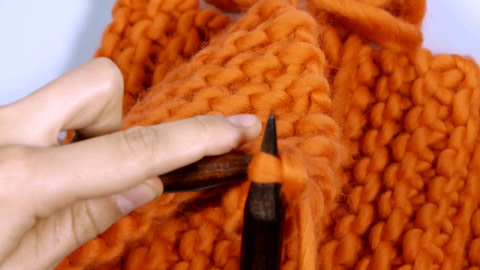 How To: Knit a Scarf - Step 13