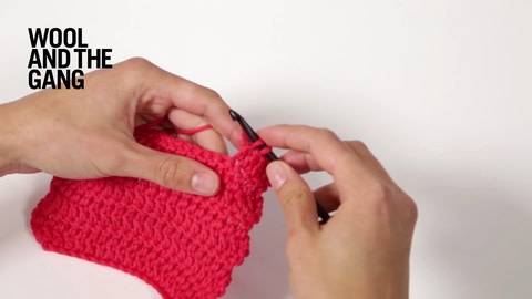 How To Decrease In Double Crochet - Step 6