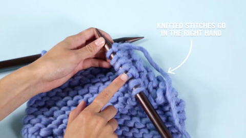 Top Ten Knitting Tips - Step 6