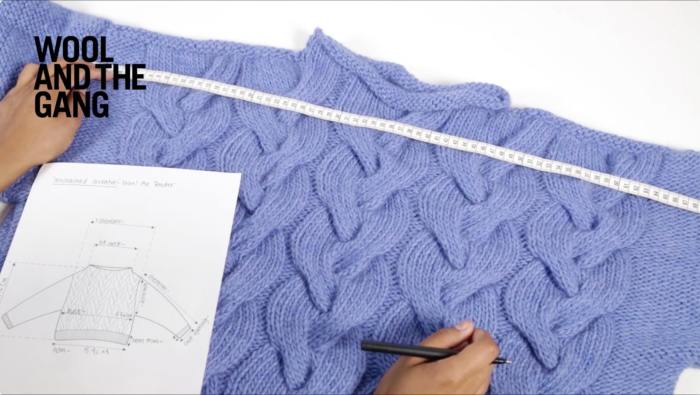 How to Measure Your Knitting - Step 5