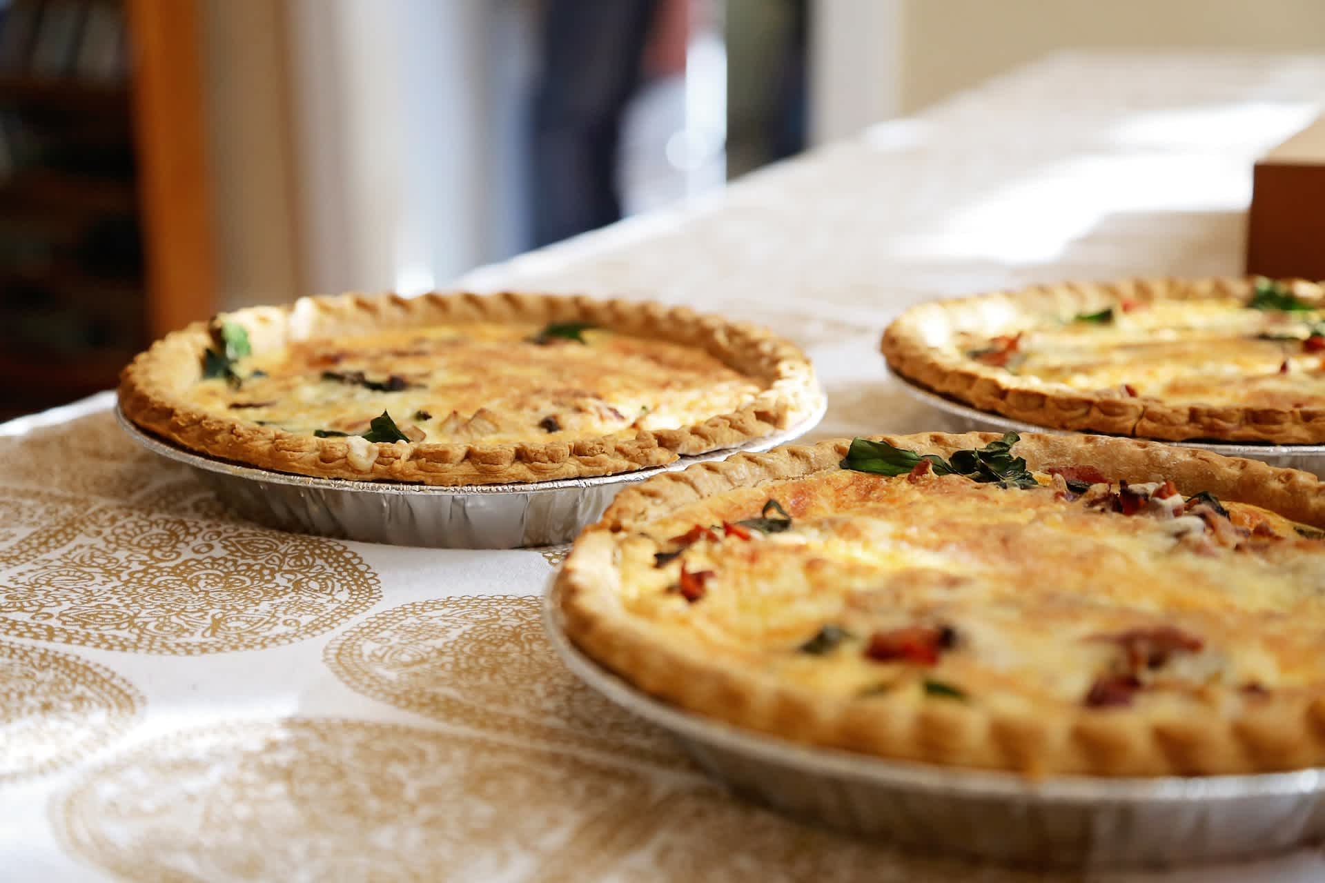 Mushroom Quiche