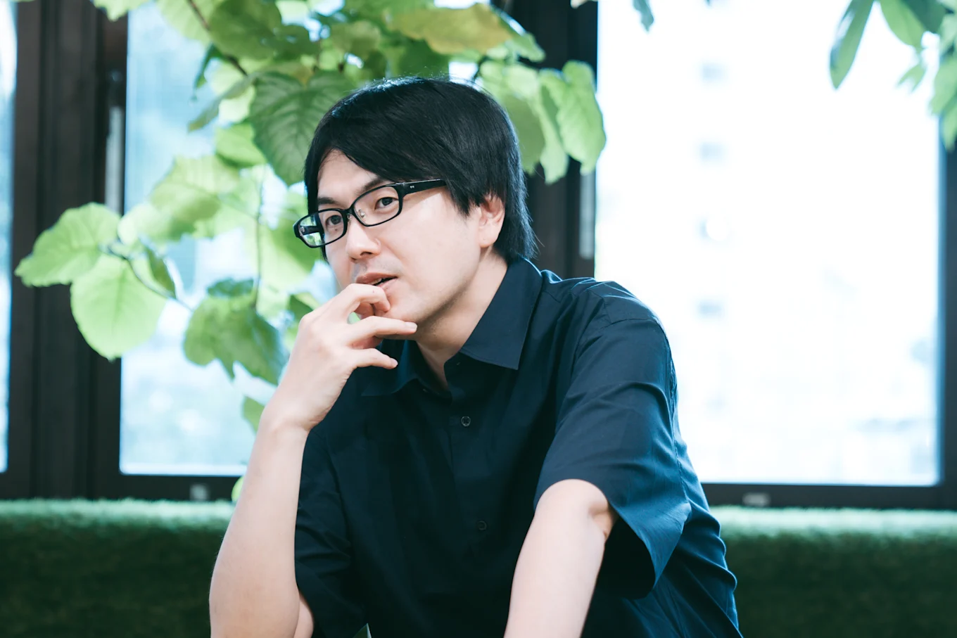 お話をする宇野さんの様子
