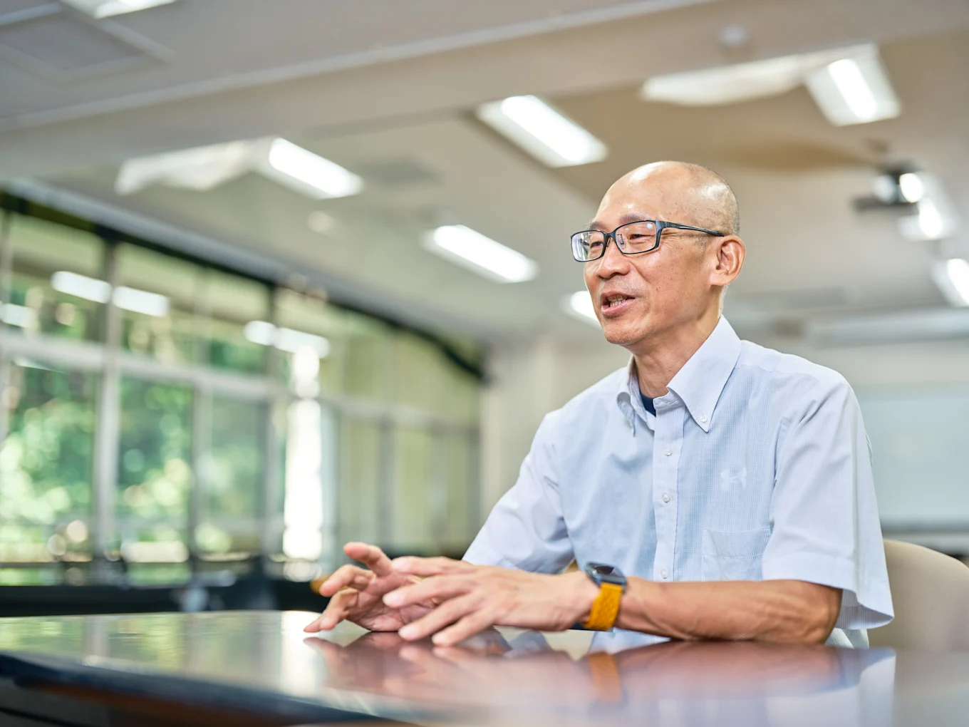 中熊さんは、組織の特性上、これまで職員の本音が伝わらないケースもあったと語る