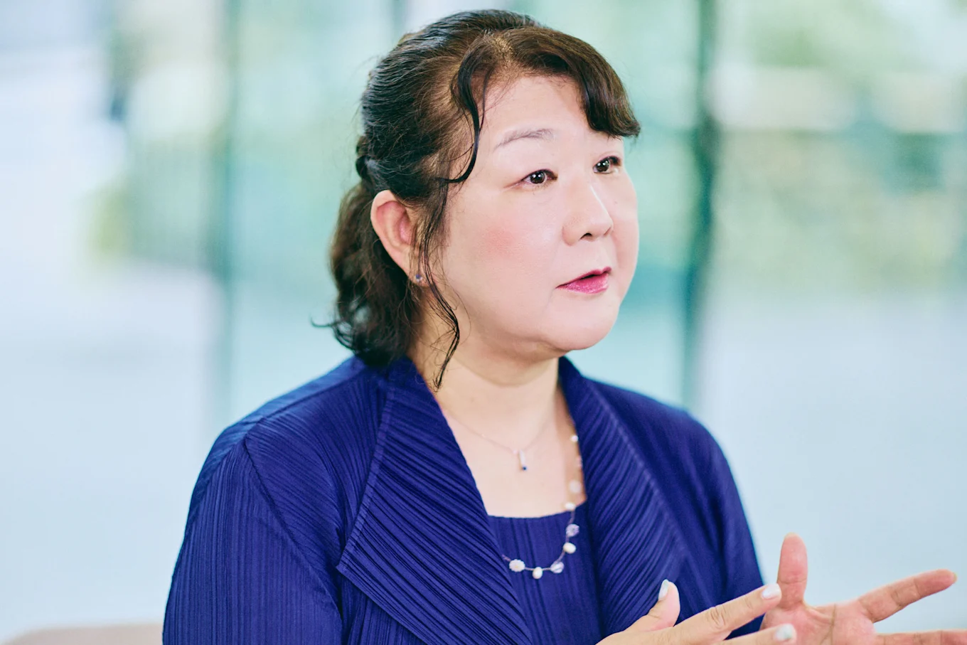 「場」についてお話しされる露木さん