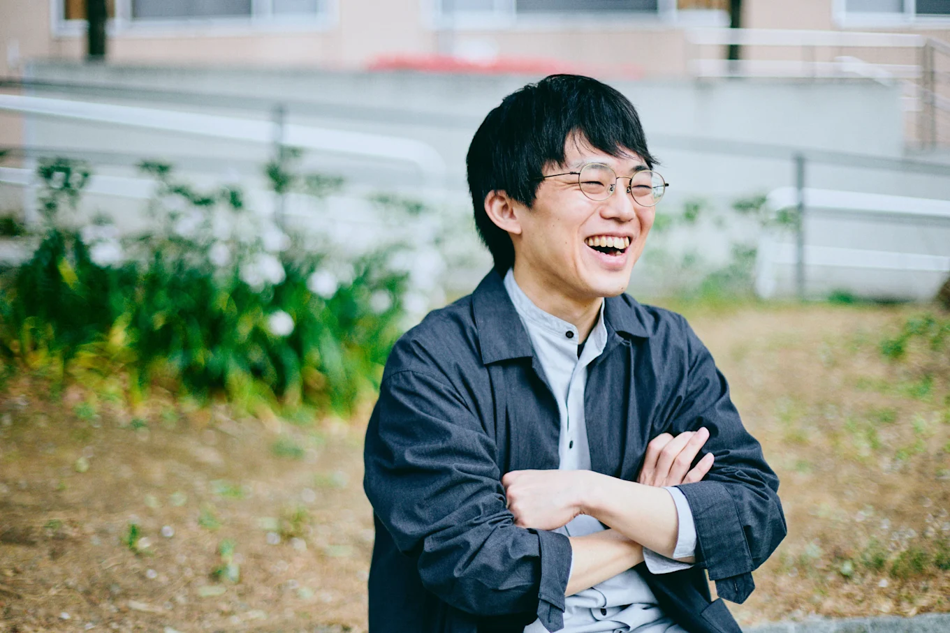 笑顔の谷川さん