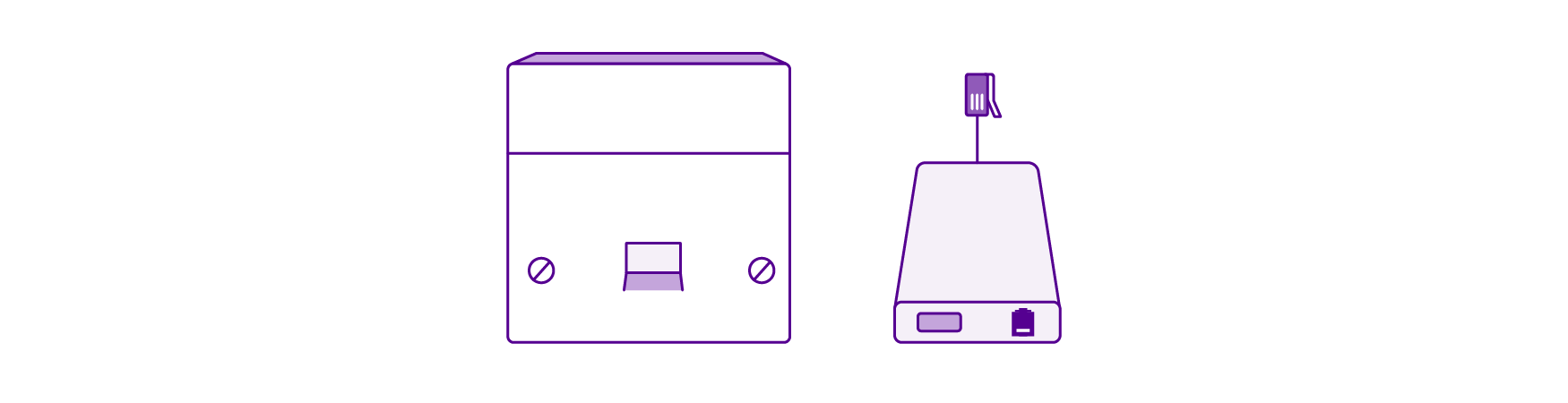 Microfilter in socket illustration