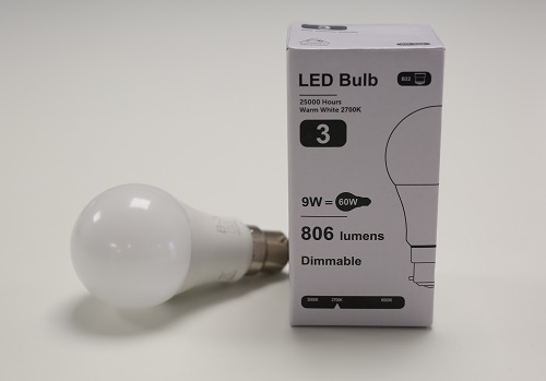GLS shape, BC cap, pearl finish, dimmable