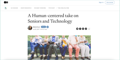 A Human-Centred take on Seniors and Technology 