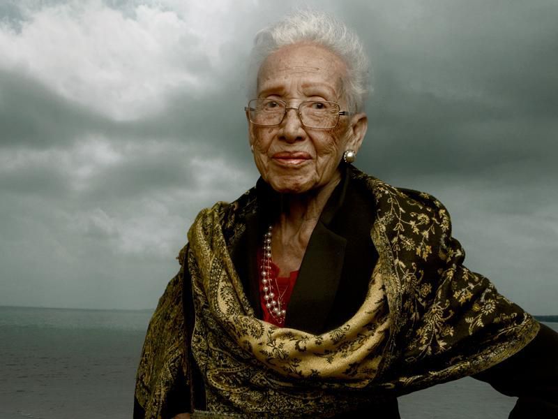 Photo of Katherine Johnson sourced from the Smithsonian https://www.smithsonianmag.com/smart-news/smithsonian-curators-remember-katherine-johnson-nasa-mathematician-dies-101-180974262/