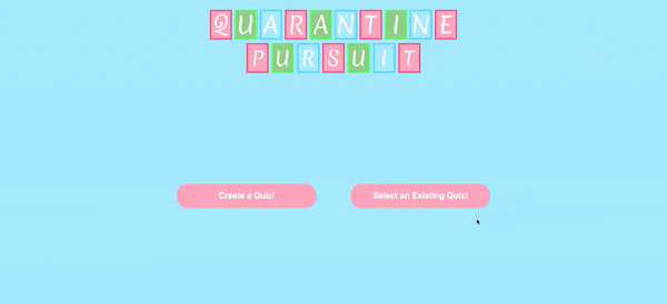 Quarantine Pursuit app preview