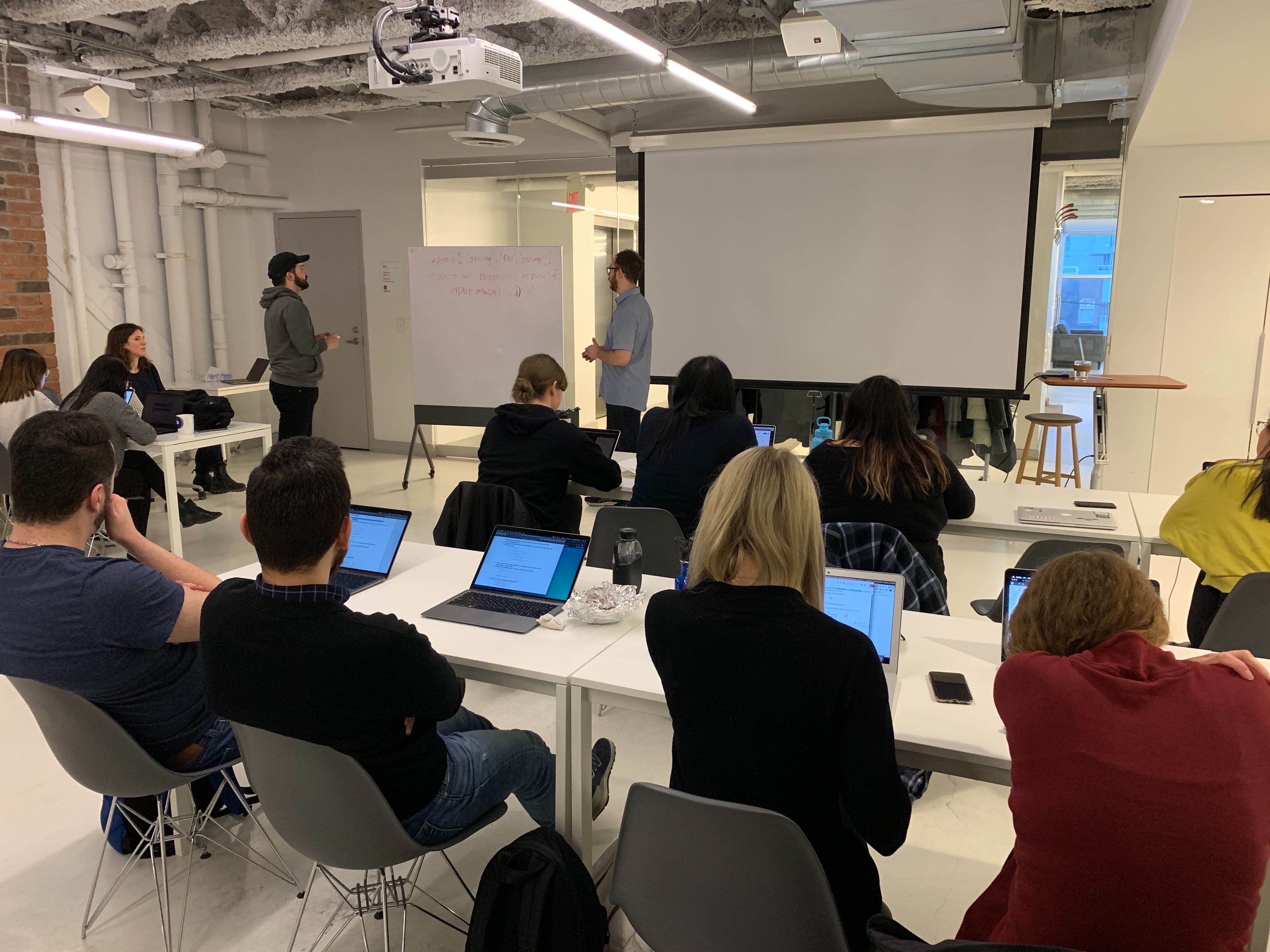 Juno and Quantum Mob Whiteboarding Career Labs