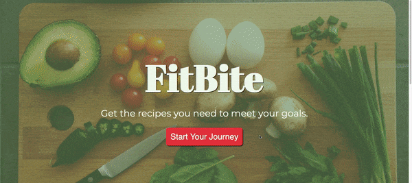 FitBite app preview