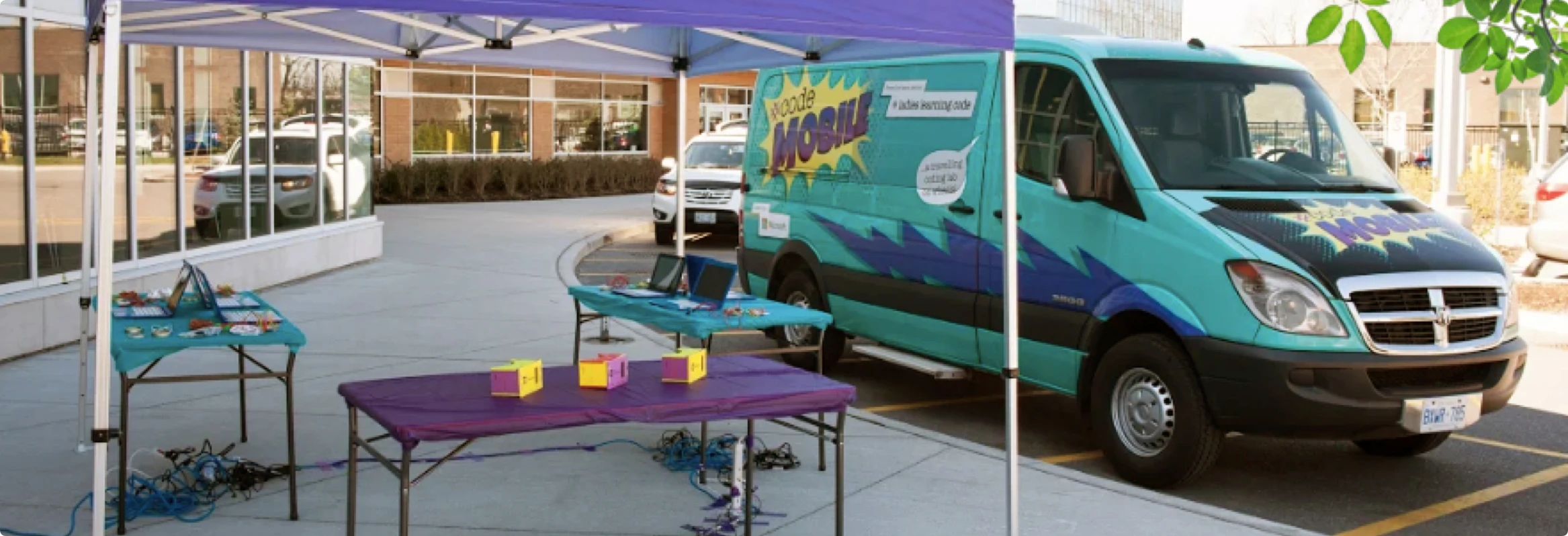 A picture of mobile WiFi stations provided by TELUS. 