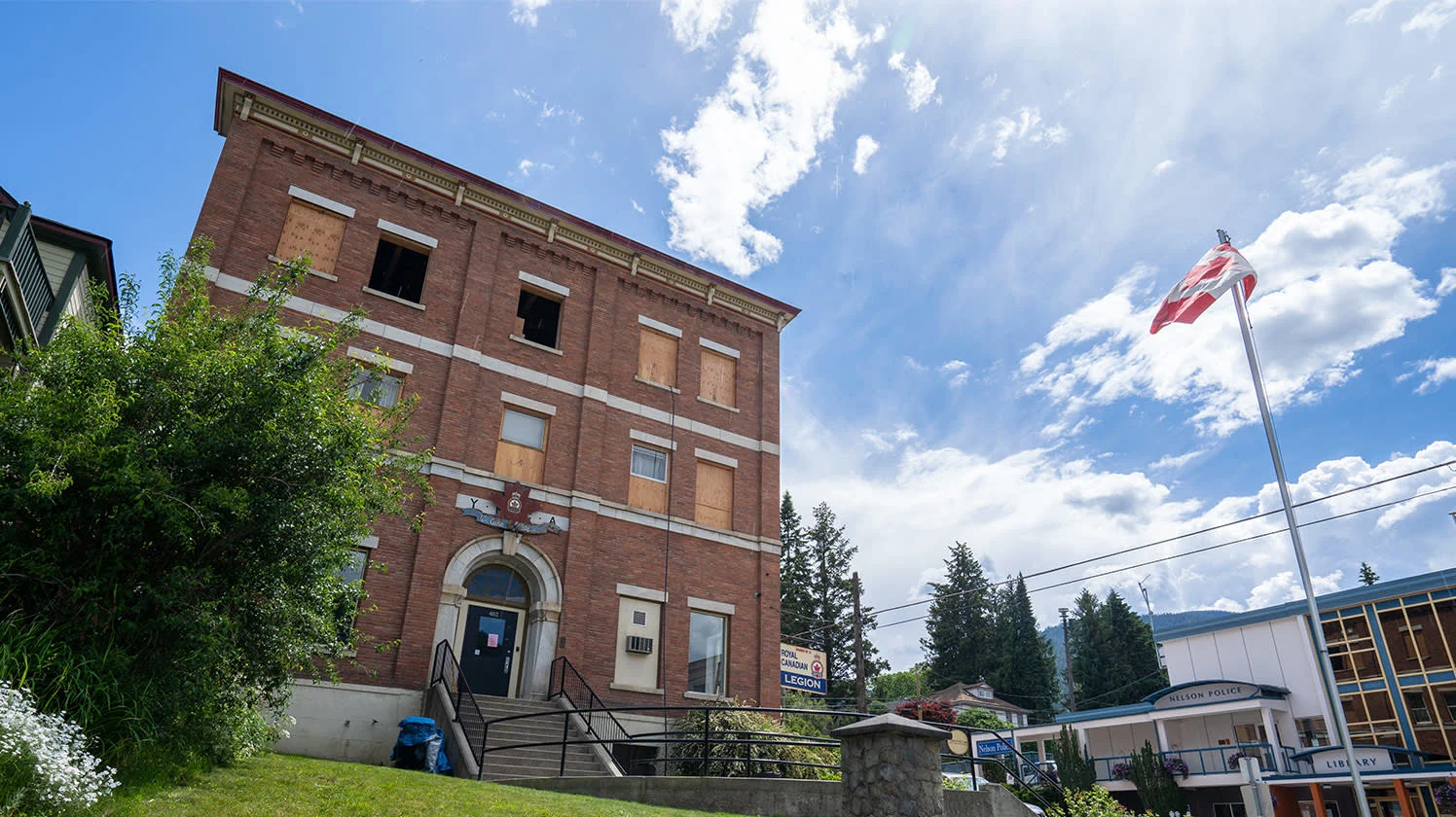 Nelson, BC’s historic downtown