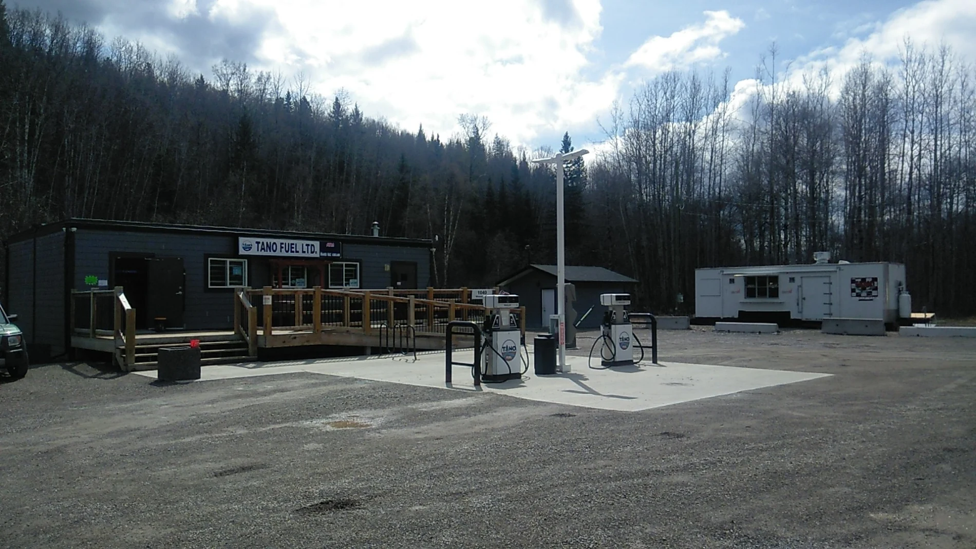 Tano Fuels Ltd is a gas station and convenience store located in Fort George 2, British Columbia.