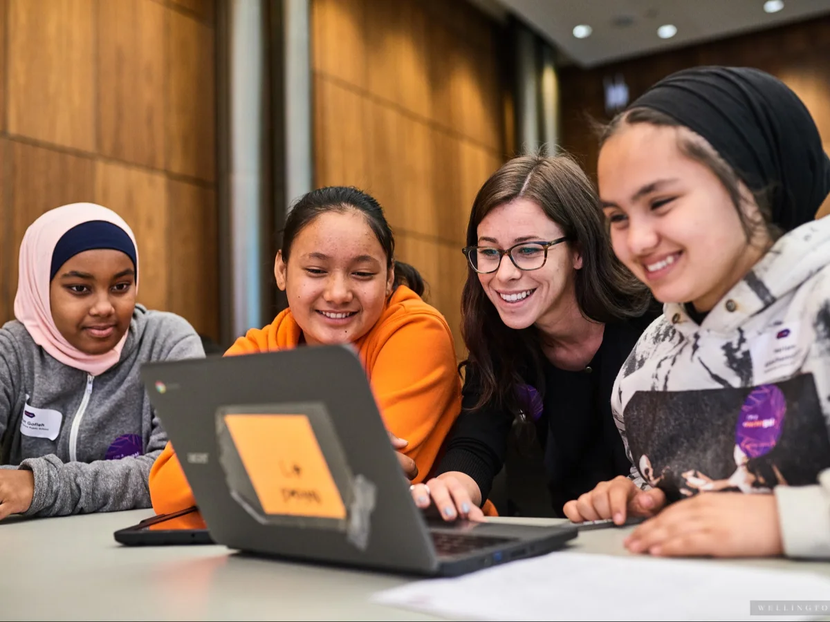 Foundation - Hackergal - Educating female youth through STEM coding club workshops and camps - Image