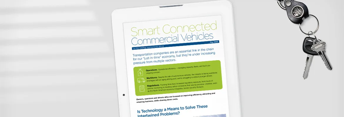 The open road ahead for smart connected commercial vehicles