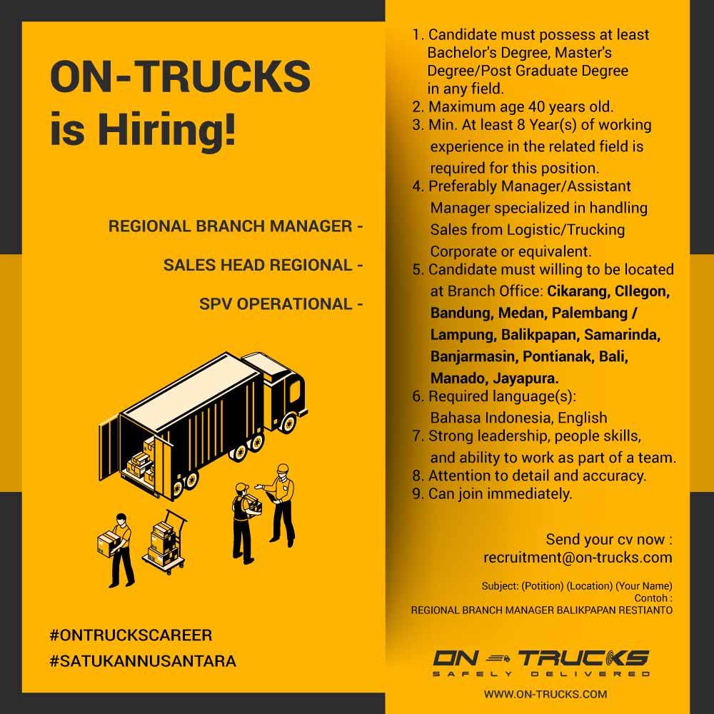 On-Trucks is hiring!