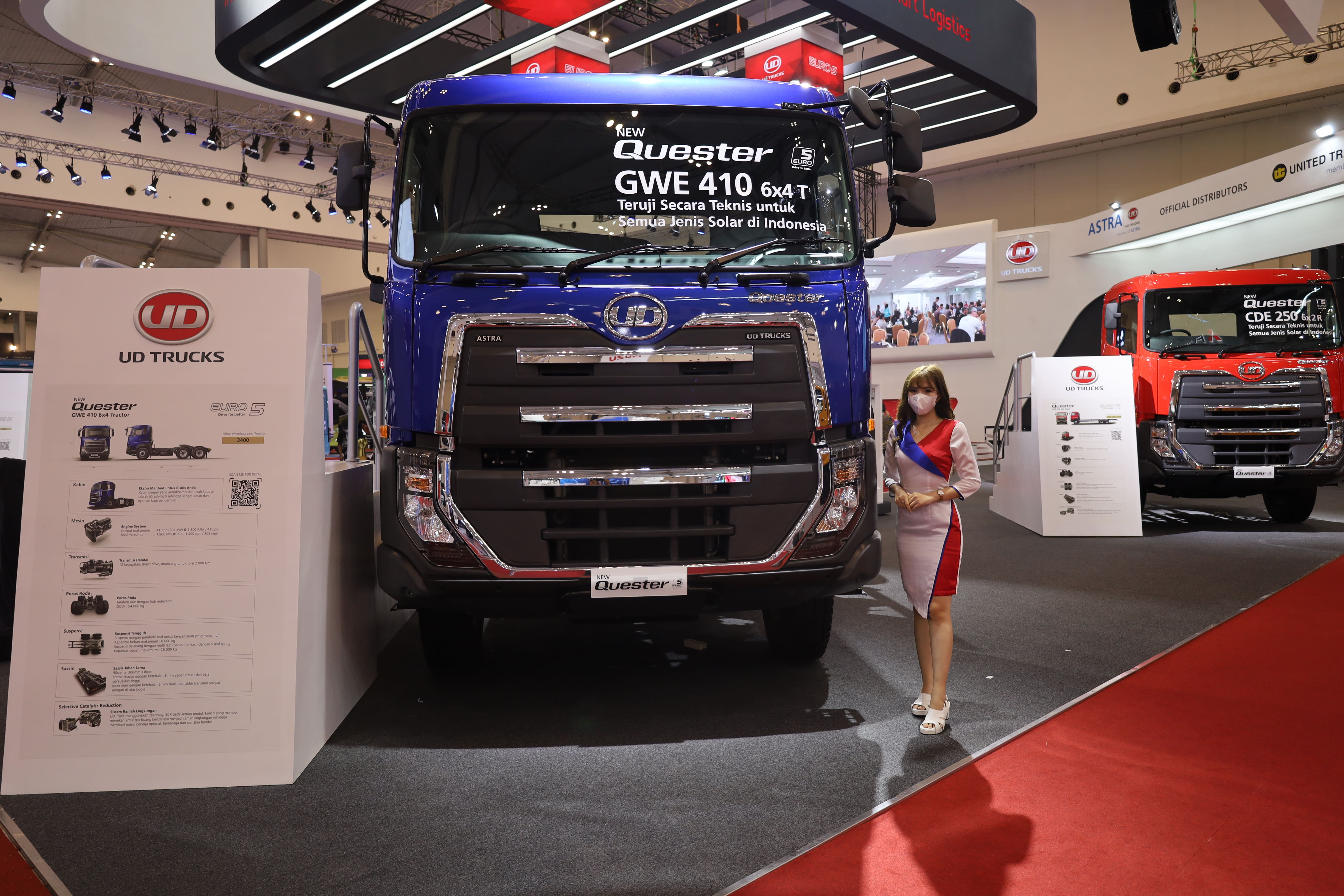 Ini Kecanggihan Quester Euro 5, Jagoan UD Trucks di GIIAS 2022