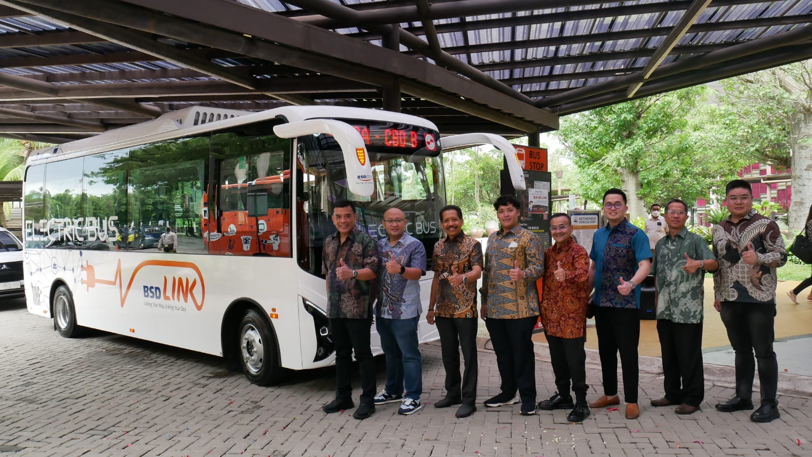 Dukung Green Mobility, Sinar Mas Land Hadirkan BSD Link Electric Bus di BSD City