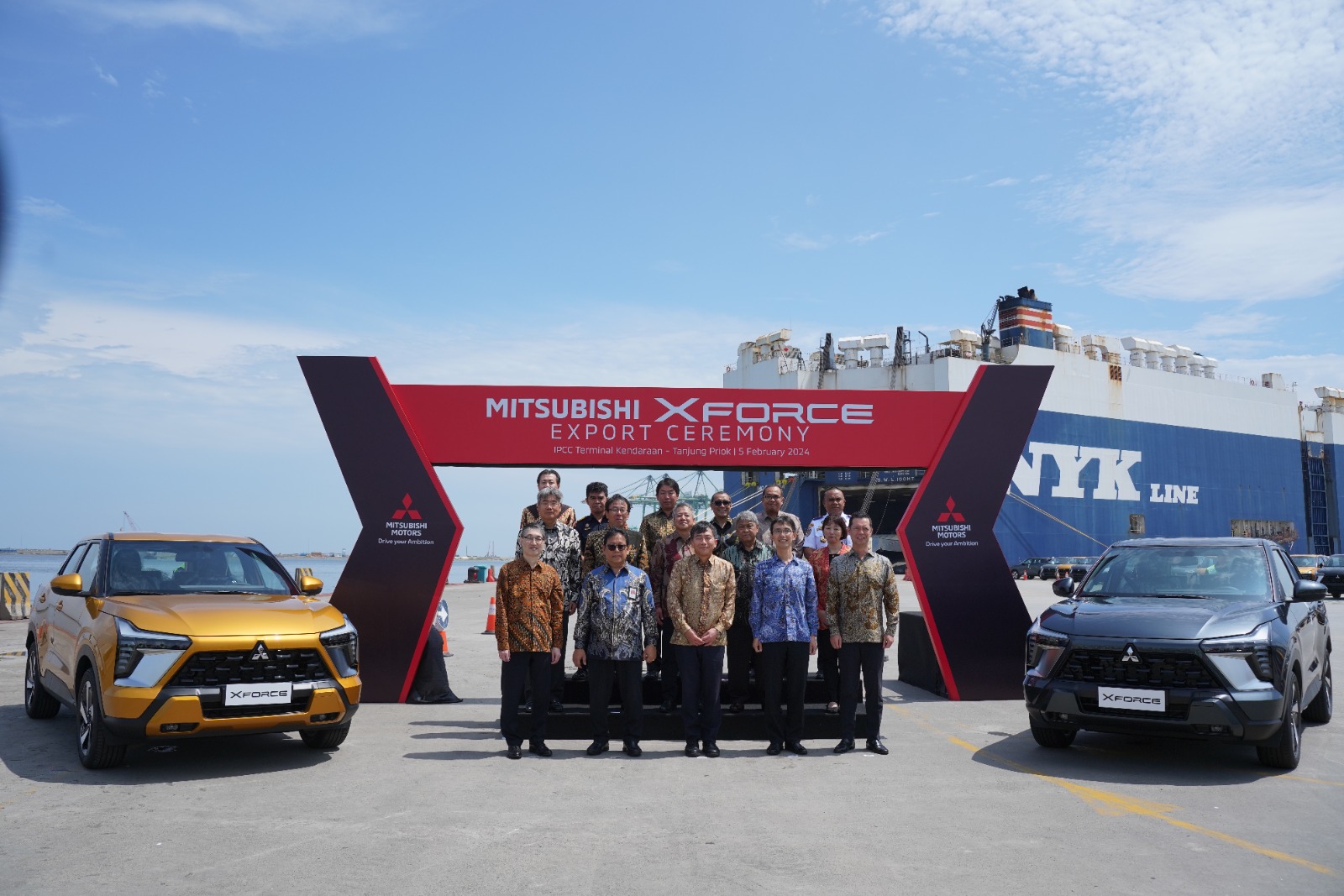 Mitsubishi Motors Memulai Ekspor Mitsubishi Xforce dari Indonesia