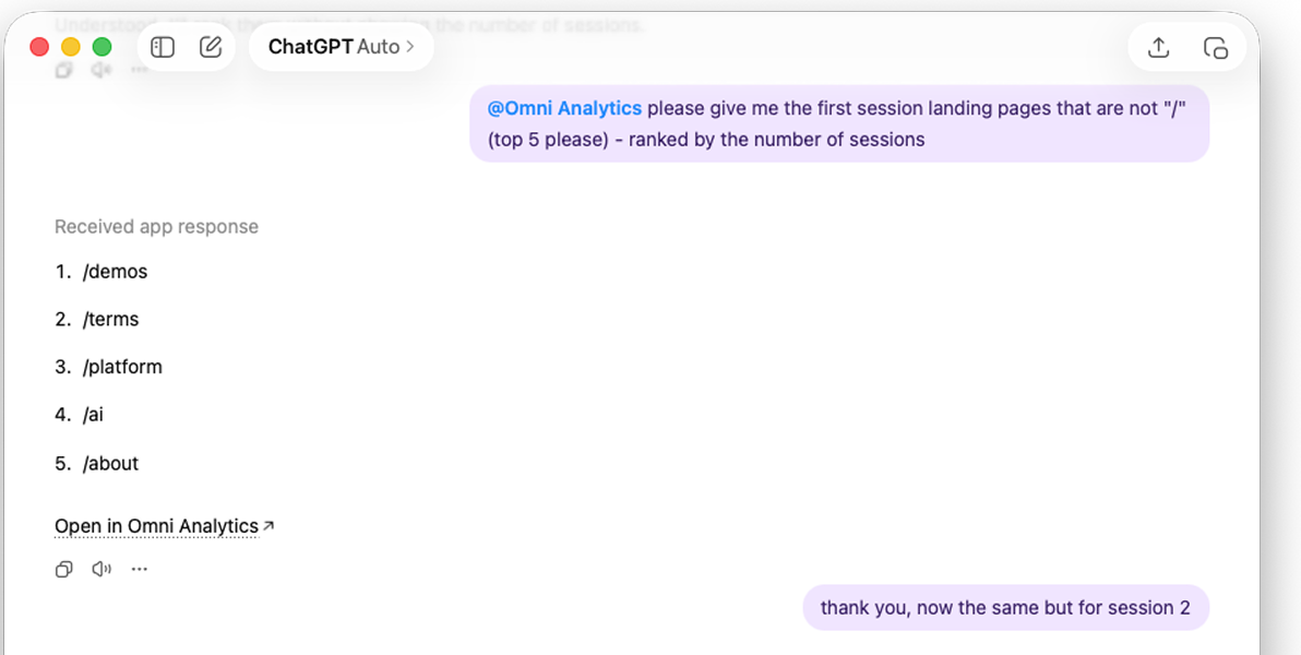 ChatGPT app pulling web data
