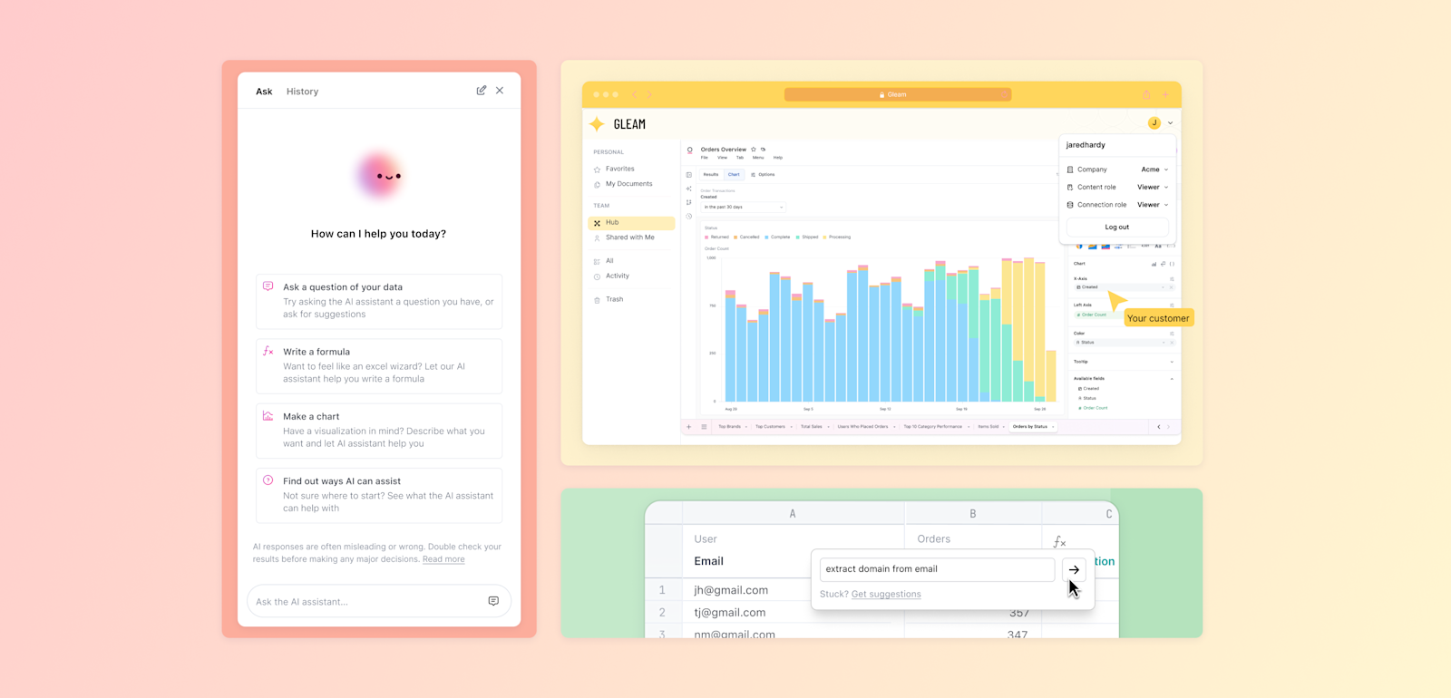 Evaluating embedded analytics - Innovation