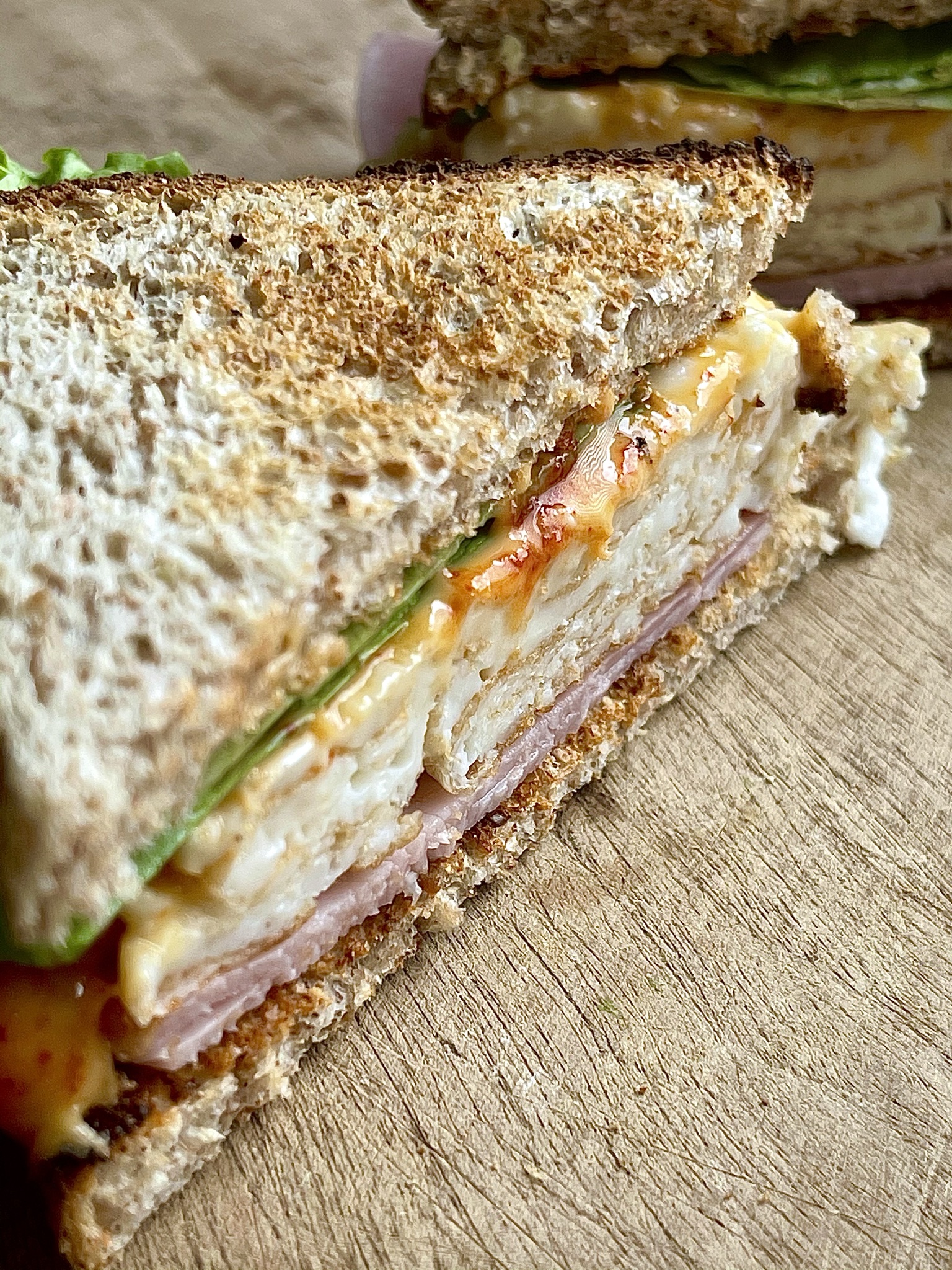 Egg White Sandwich (one slice)