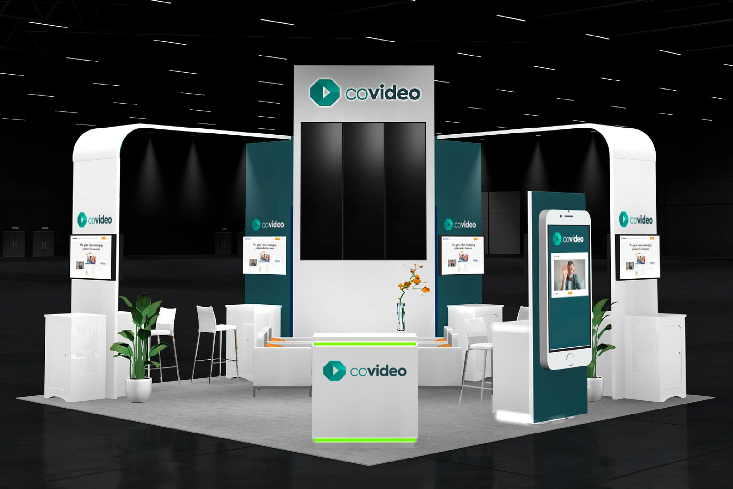 Covideo booth