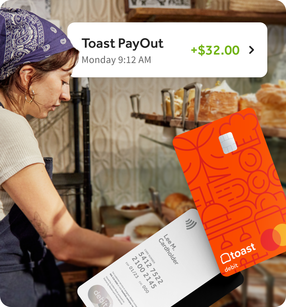 Toast Pay Card & Toast PayOut with Toast IQ