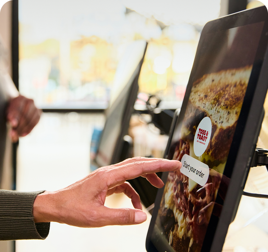 In-store ordering built for absolute speed image