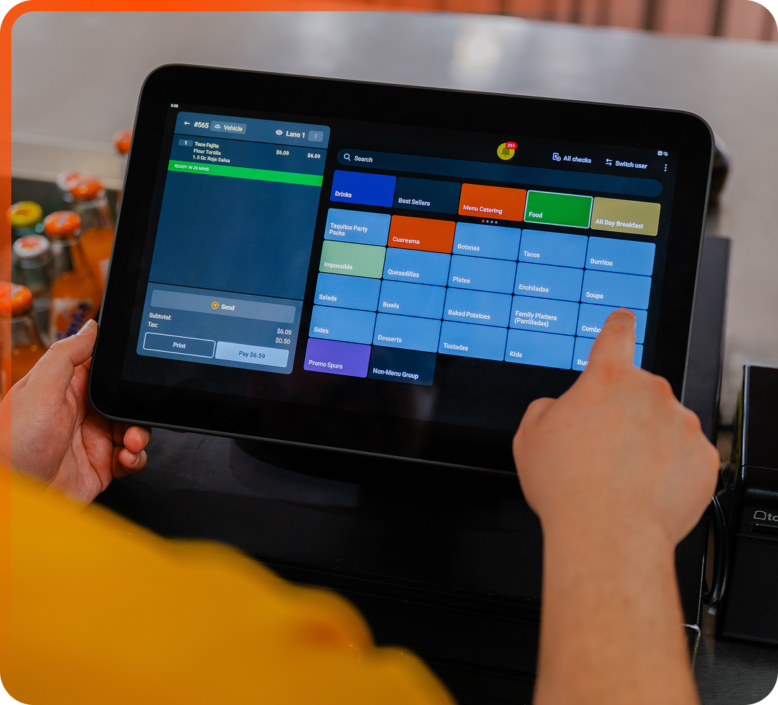 Drive Thru POS System | Restaurant Drive-Through Software | Toast POS